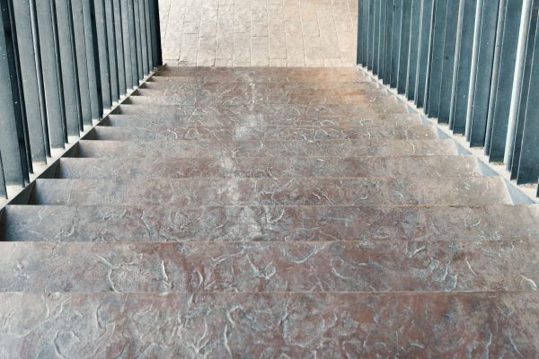 Cost of Concrete Stair Stamping in Yorba Linda