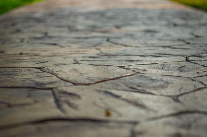 Decorative Concrete Walkway